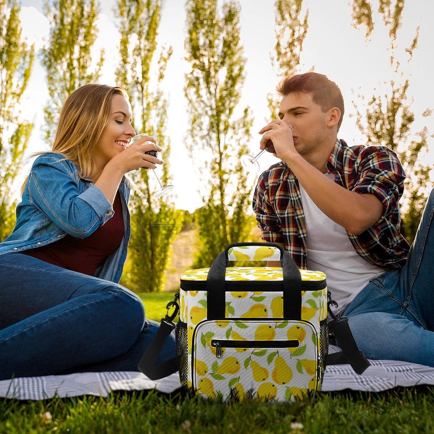 Custom Photo Cooler Bag | Personalized Insulated Tote for Gifts
