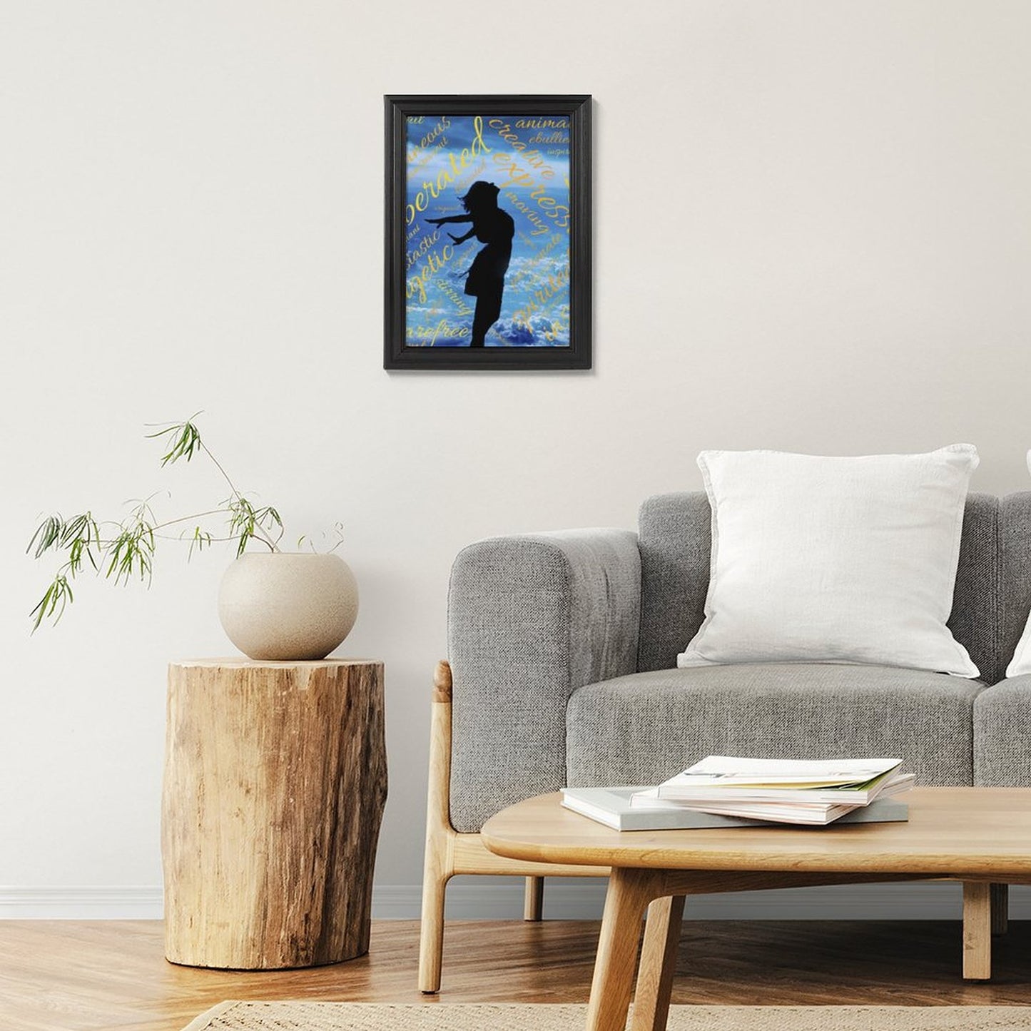 Custom Vertical Framed Canvas | European-Style Portrait Wall Art
