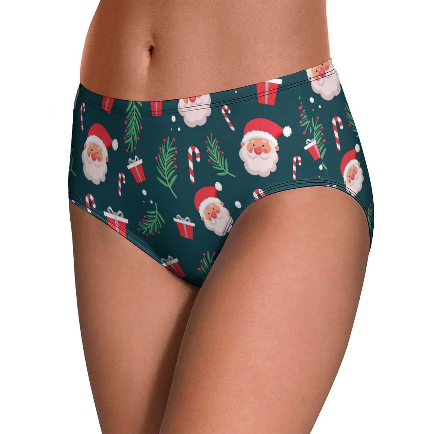 Custom Mid-Rise Panties for Her | Personalized Photo Briefs Gift