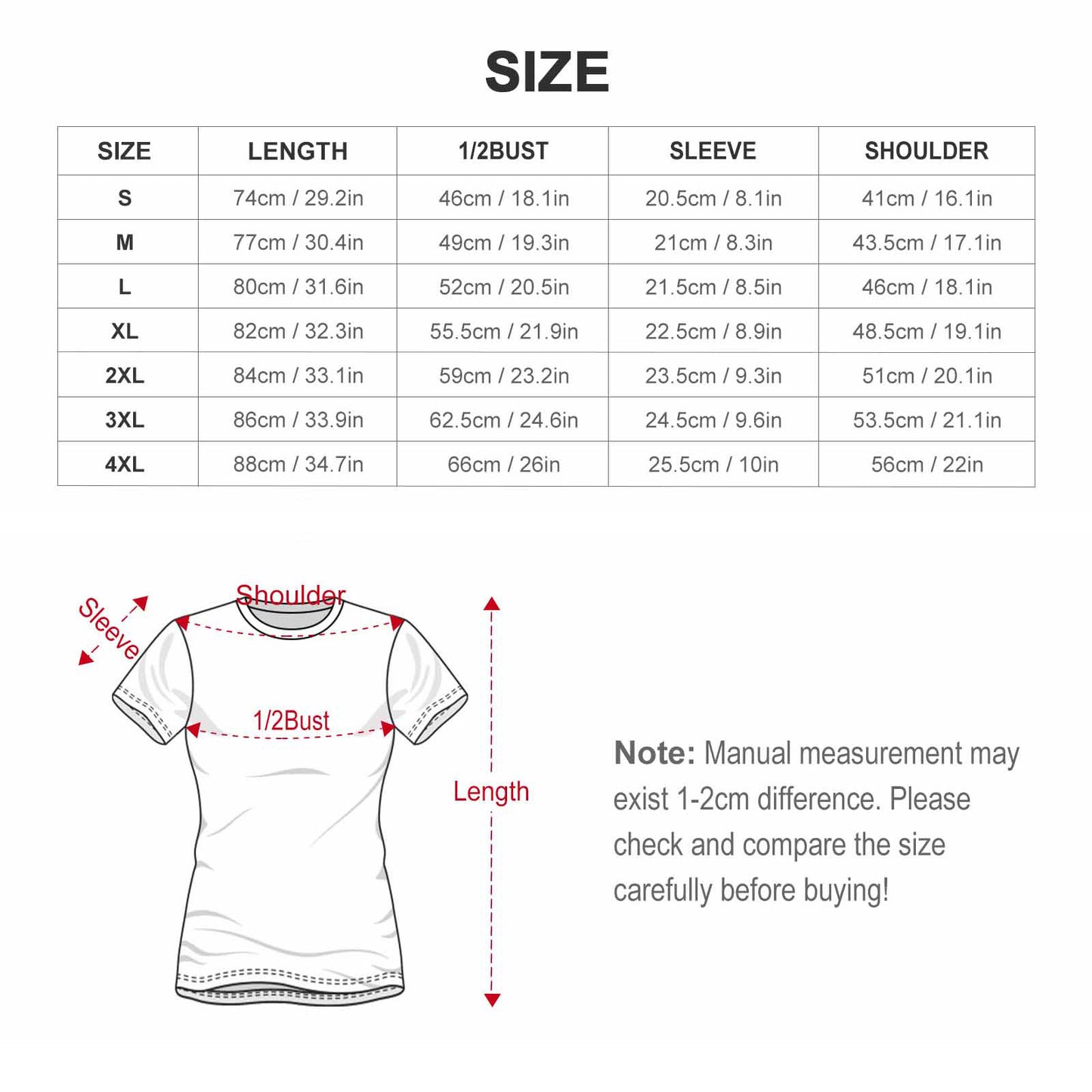 Custom All-Over Print Men's Cotton T-Shirt | Design Your Own Tee