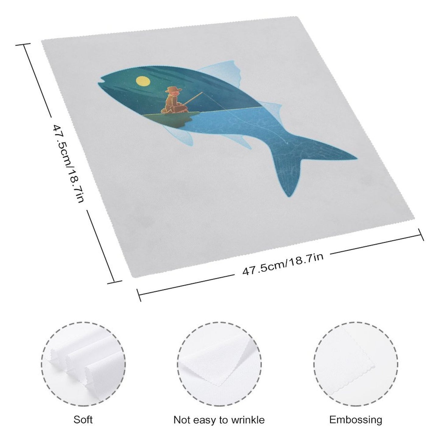 Custom Reusable Cloth Napkins | Personalized Wedding & Dinner Serviettes