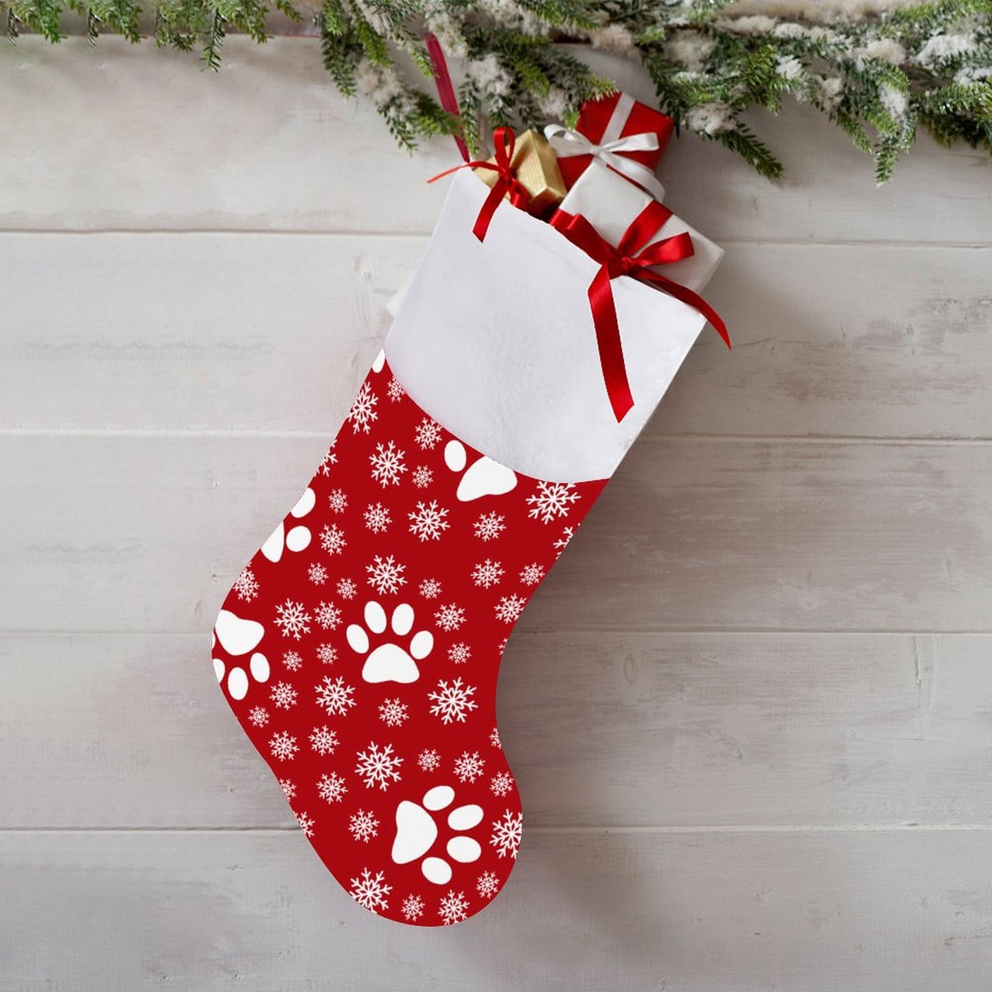 Personalized Christmas Stocking | Custom Photo & Name Design