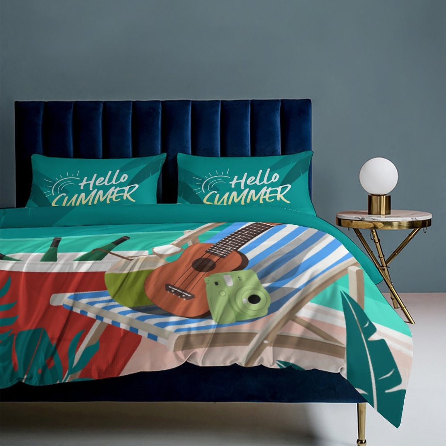 Custom Thickened Bedding Set | 105g Brushed Microfiber Duvet Kit