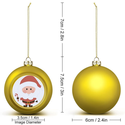 Create a Custom Christmas Ball Ornament | Your Photo on a Bauble