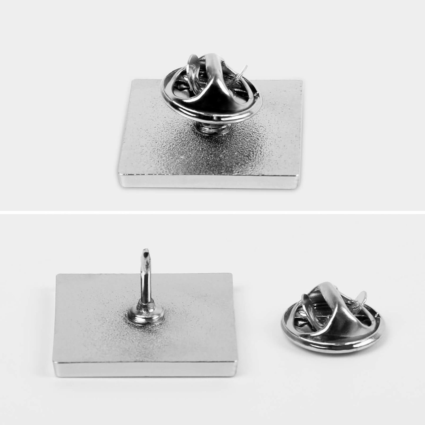 Custom Printed Mini Square Metal Lapel Pin