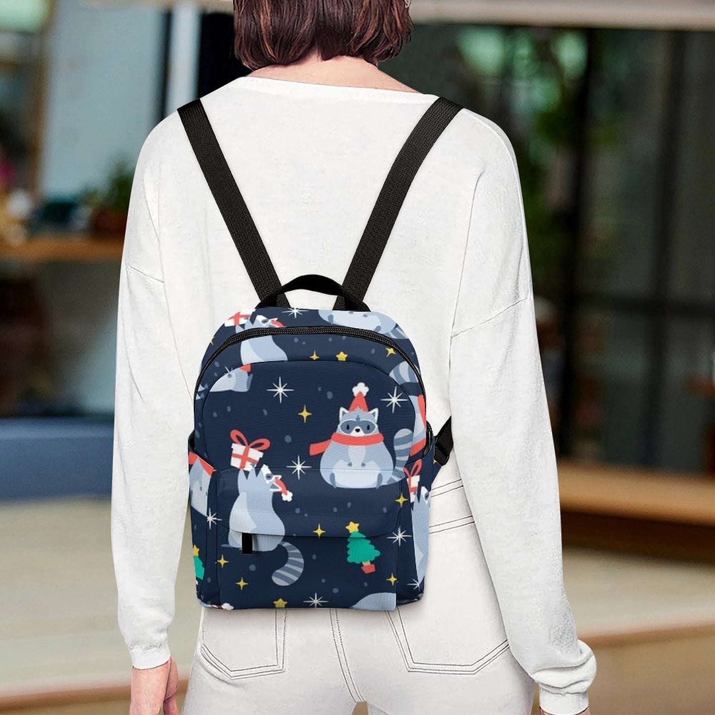 Custom Women's Backpack | Personalized Waterproof Photo Bag