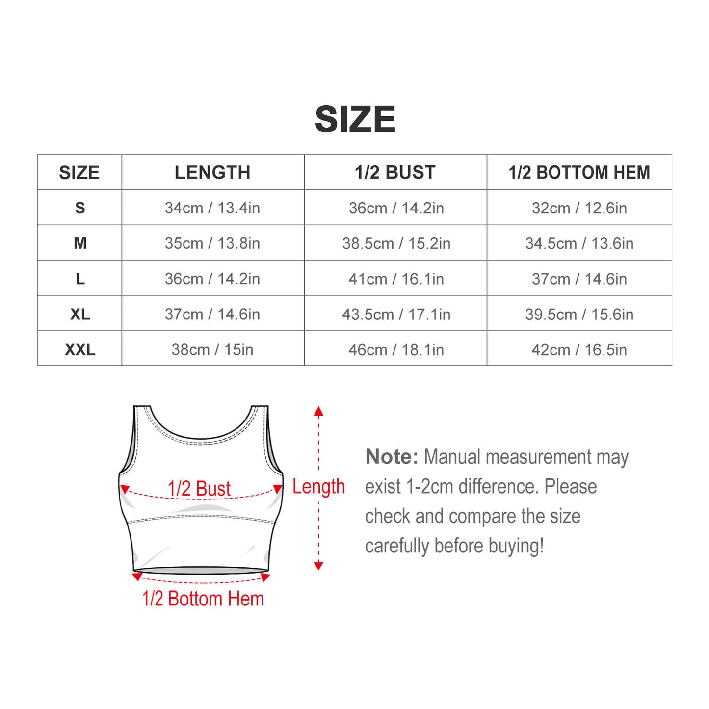 Custom Sports Bra Women | Wire-Free Personalized Crop Top