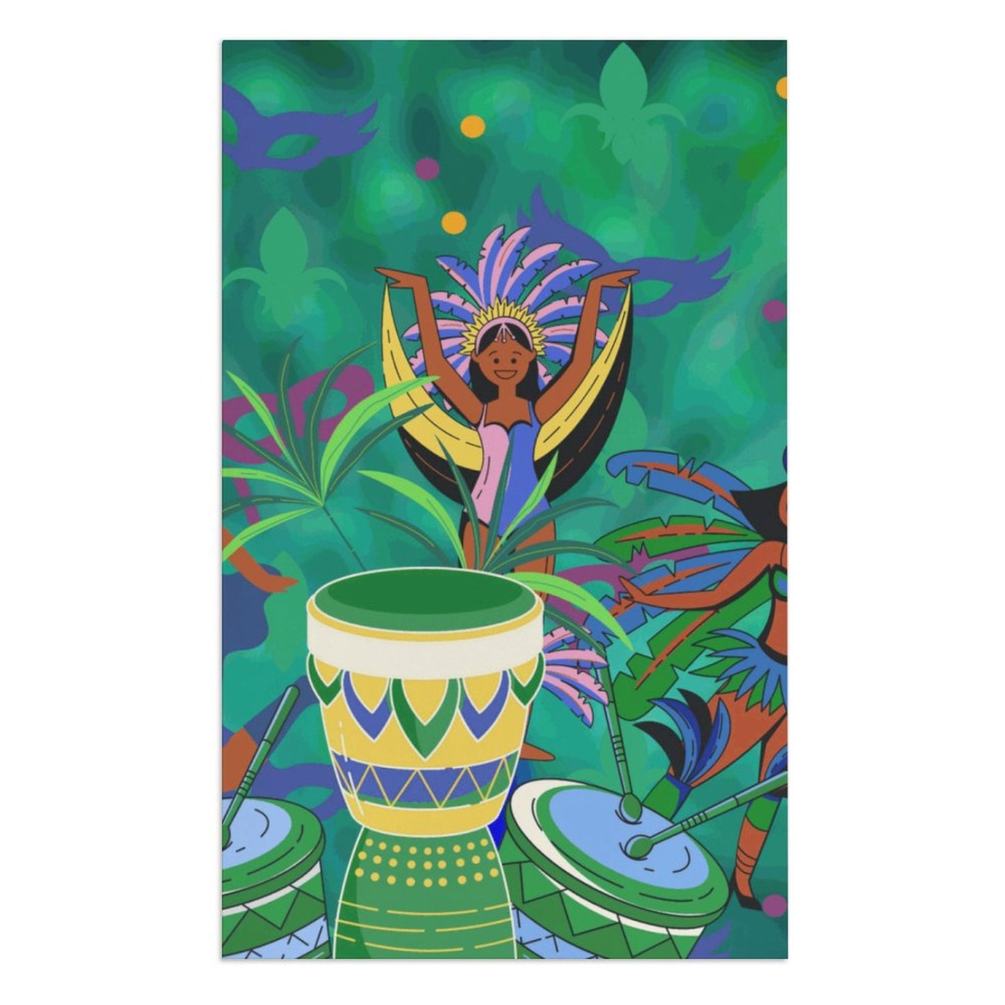 Personalized Large Beach Towel | Custom Photo Terry Cloth Bath Towel