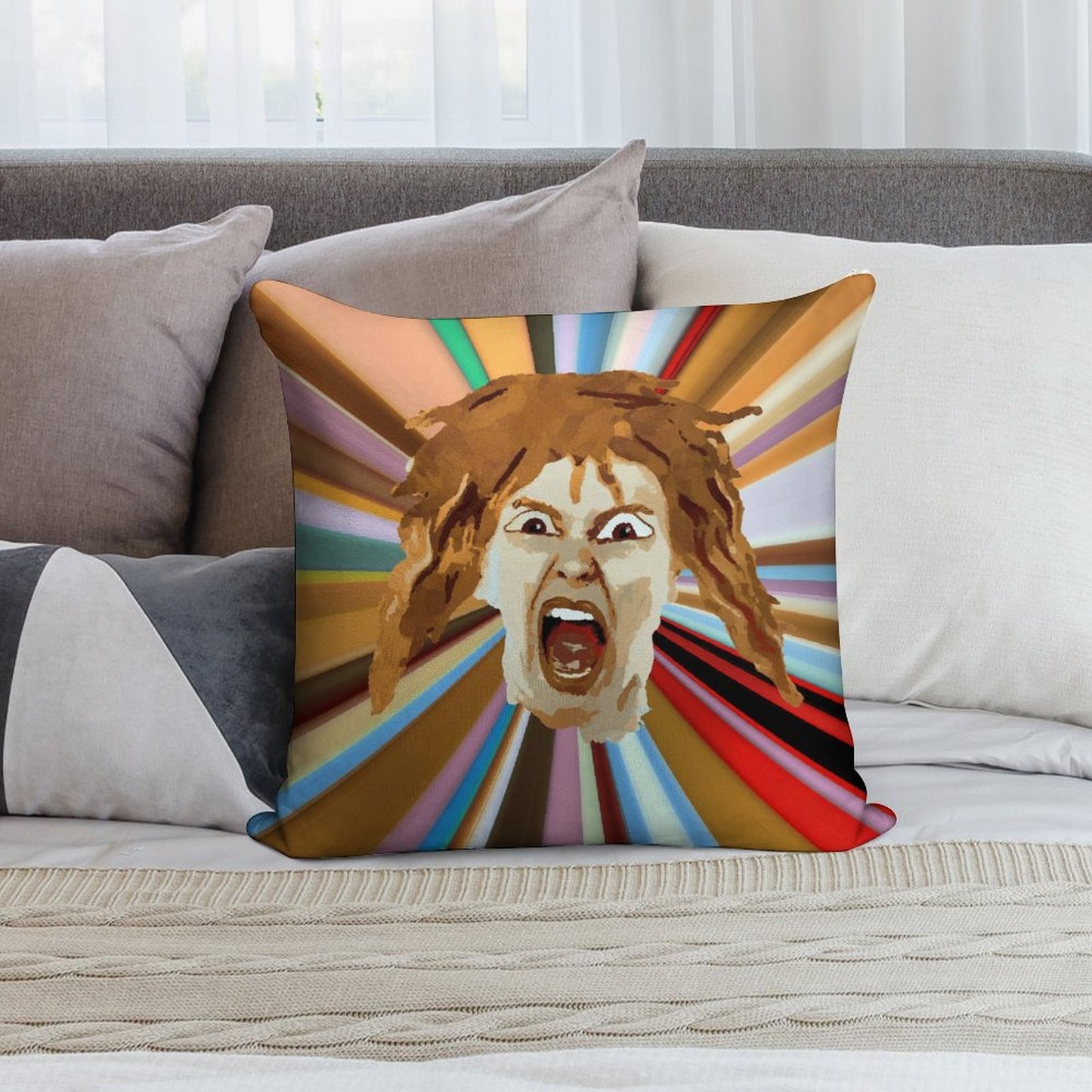 Custom Super Soft Plush Pillow Cover | Personalized Throw Pillow Sham