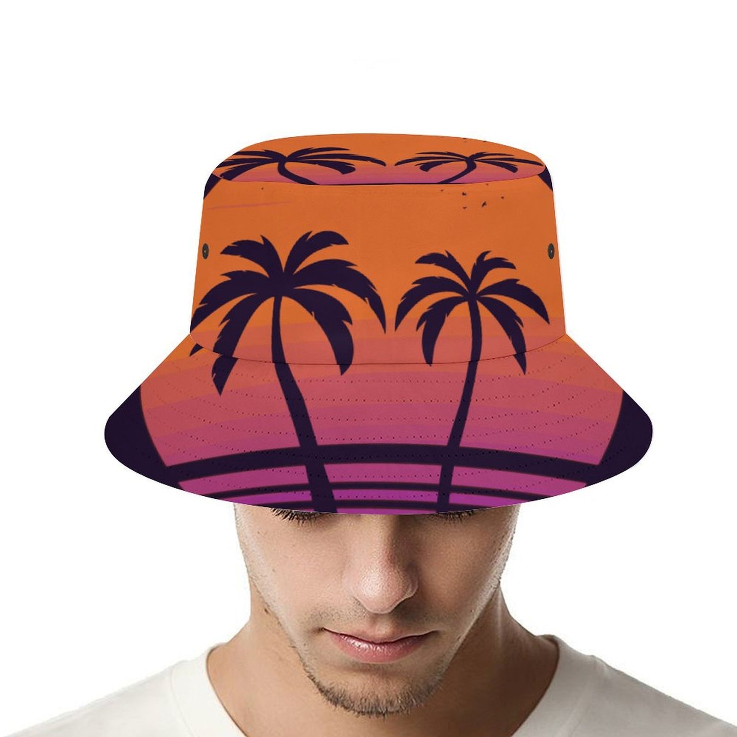 Custom All-Print Adult Bucket Hat | Personalized Polyester Sun Hat
