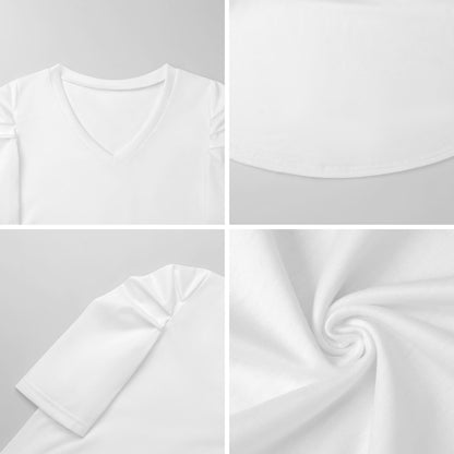 Custom Puff Sleeve Top for Women | Personalized Blouse with Photo
