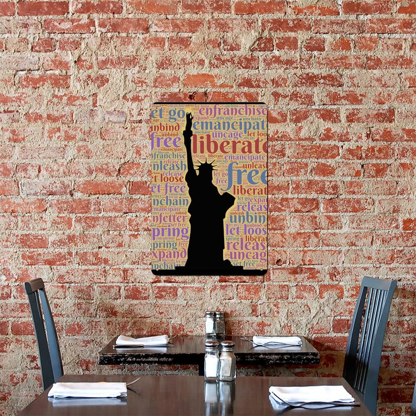 Custom Vertical Aluminum Sign: Durable, UV-Printed Personalized Metal Art (30x20cm)