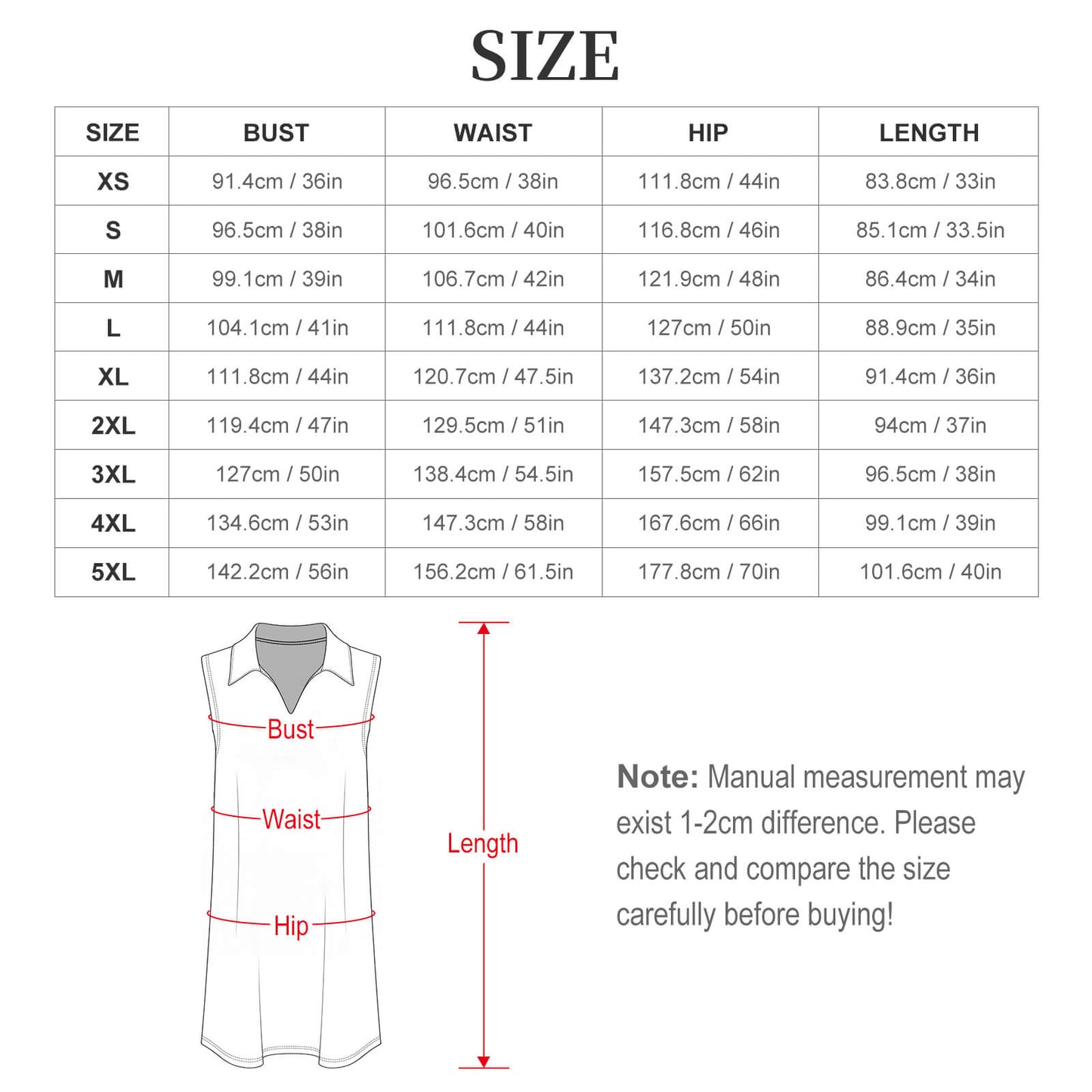 V-neck Sleeveless Dress 1 (186)