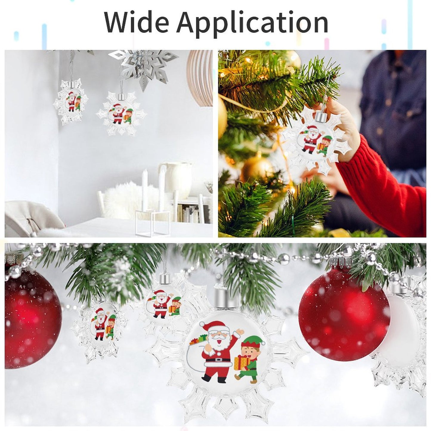 Frame a Photo in a Custom Snowflake Ornament | A Crystalline Keepsake