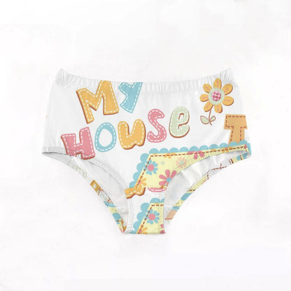 Custom Girls' Panties | Personalized Milk Silk Underwear