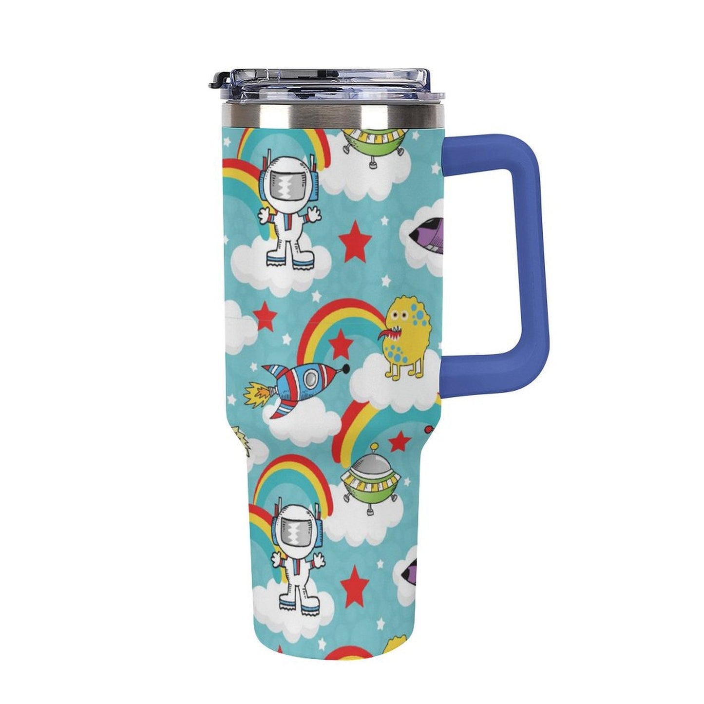 Custom 40oz Stainless Steel Car Cup | Personalized Large Travel Tumbler