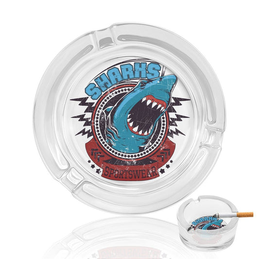 Custom Glass Ashtray | Personalized with Your Photo or Logo