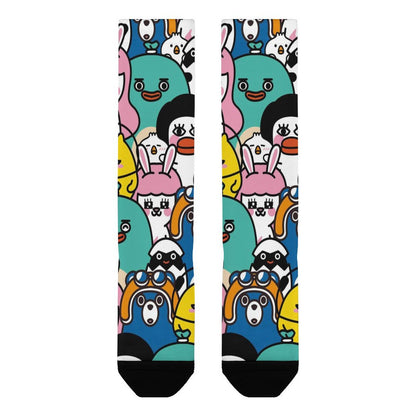 Custom 360 Print Socks | All-Over Seamless Photo Socks