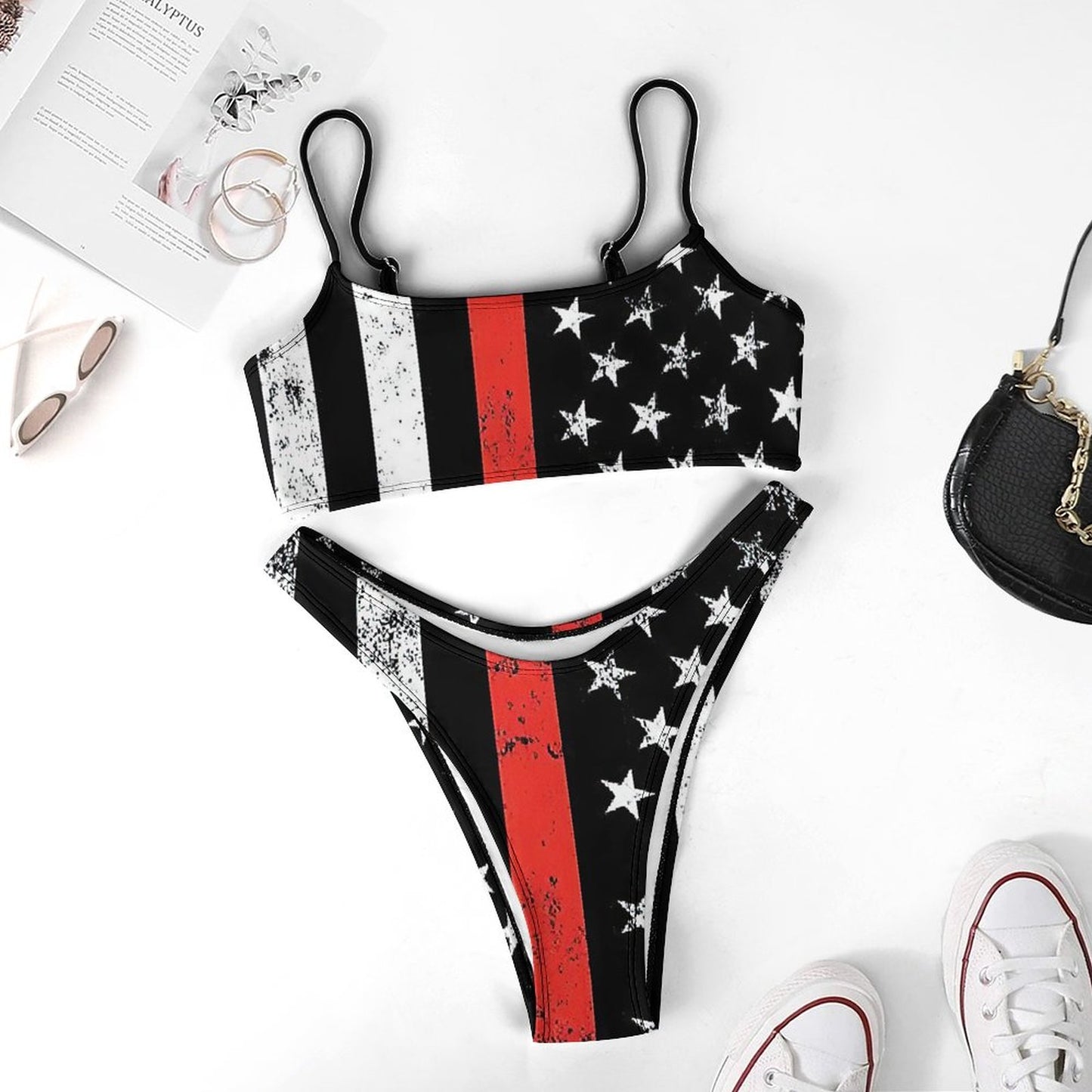 Custom Unpadded Natural Fit Bikini Set | Quick-Dry Swimwear