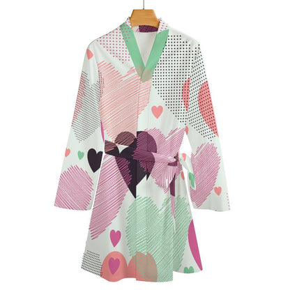 Design Your Personalized Women's Robe | Custom Photo & Text Gift