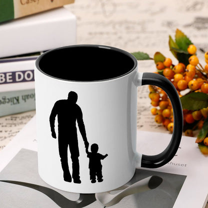 Custom Mug with Color Inside | Personalized 11oz Ceramic Mug