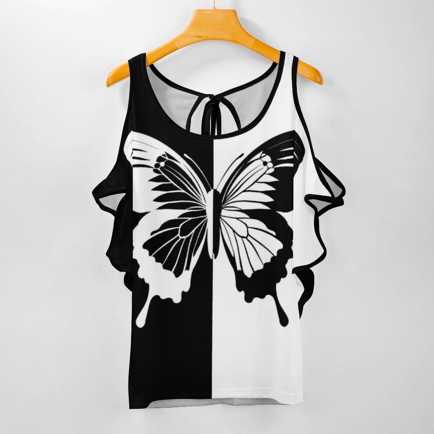 Custom Off-Shoulder T-Shirt