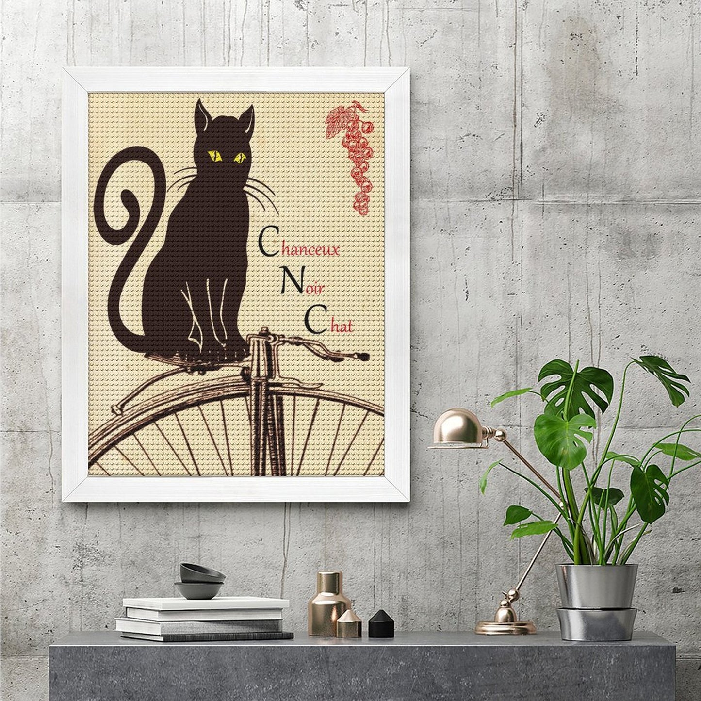 Custom Framed Diamond Painting Kit | Your Photo on a Ready-to-Hang Canvas