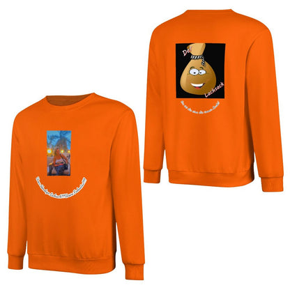Custom Front & Back Print Hoodie | 100% Cotton Unisex Sweatshirt