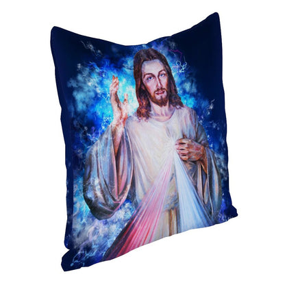 Custom Double-Sided Throw Pillow Covers | Personalized Hidden Zipper Case