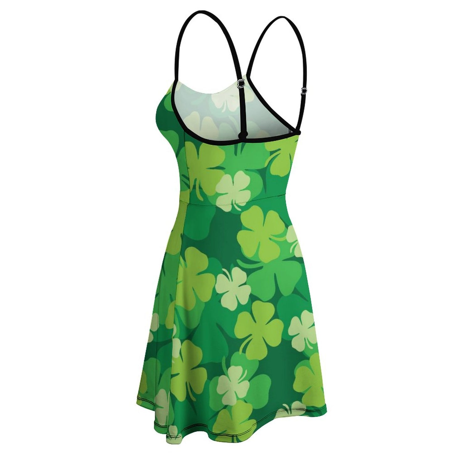 Custom Adjustable Strap Cami Dress | Women's A-Line Slip Dress (Wrinkle-Free)