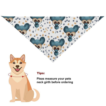 Custom Pet Bandana | Personalized with Your Dog or Cat's Photo & Name