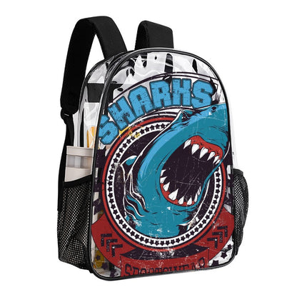 Custom Clear PVC Backpack (17-Inch) | Personalized Corporate Gift Bag