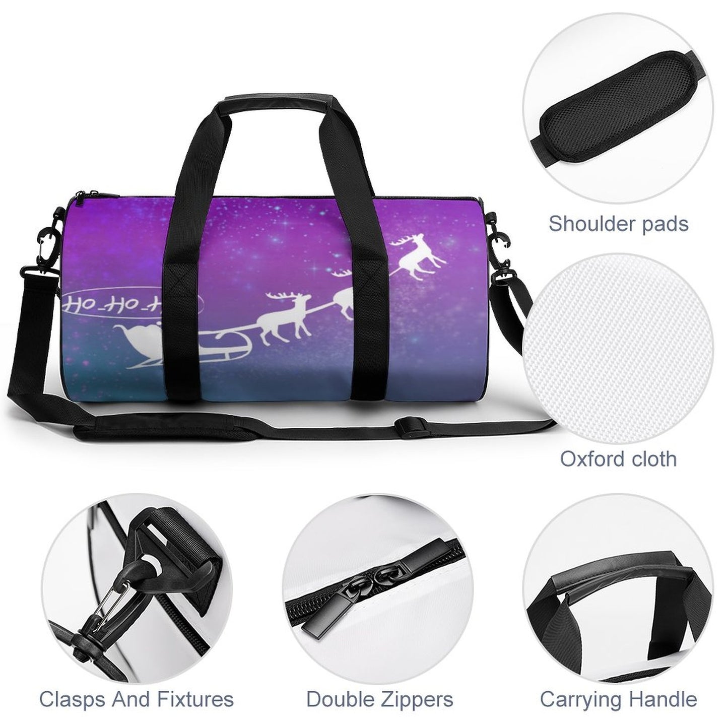 Custom Gym Duffel Bag with Wet/Dry Pocket | Your Design