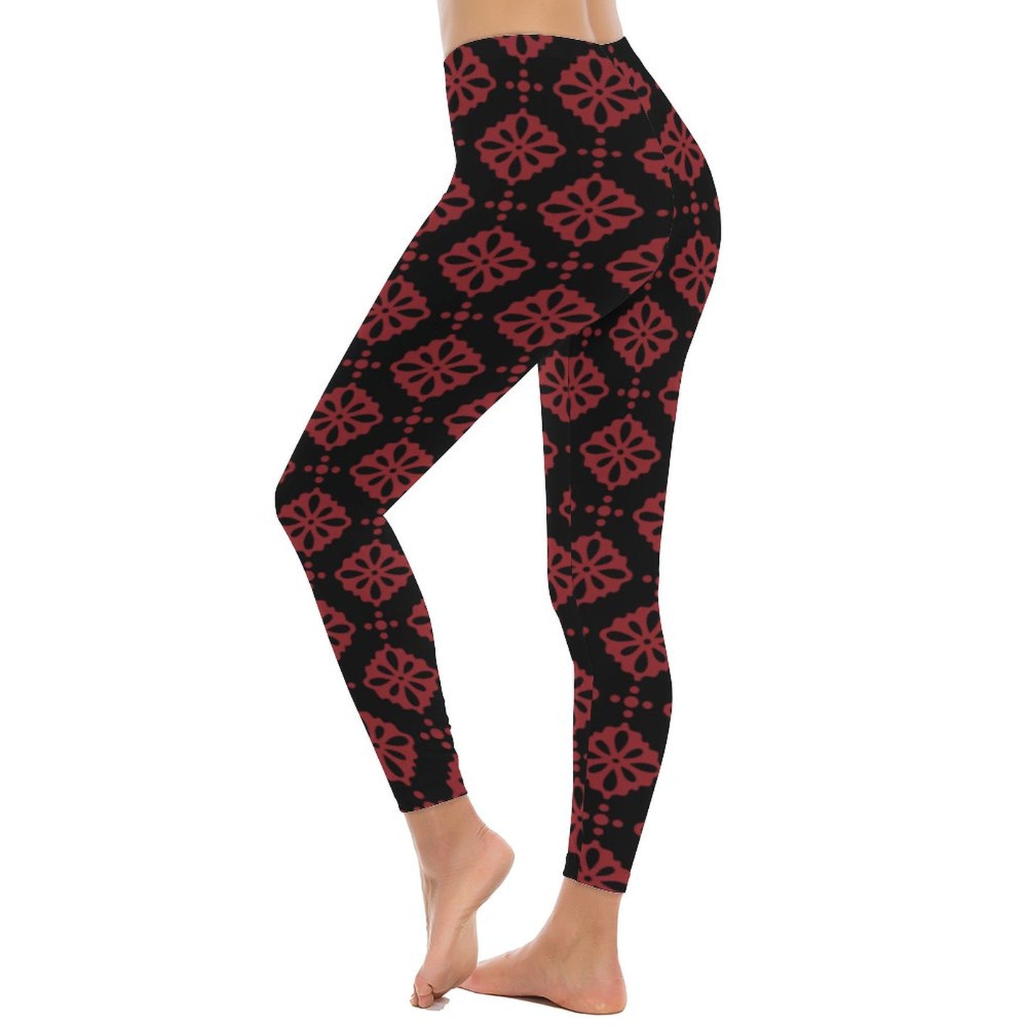 Custom High Waisted Yoga Leggings | Tummy Control Workout Pants