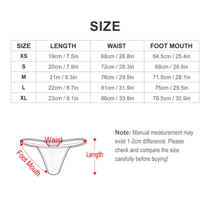 Custom Photo Thong | Premium Quality Personalized Underwear