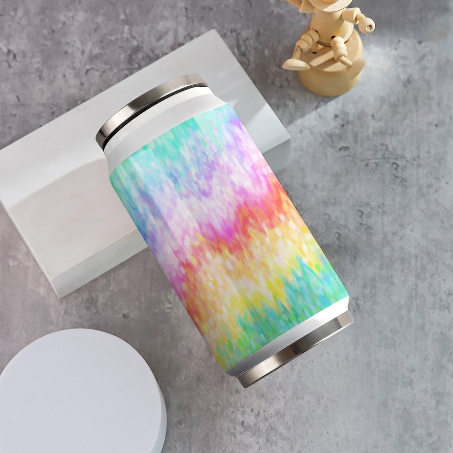 Custom Stainless Steel Tumbler with Straw | Insulated Cola Cup