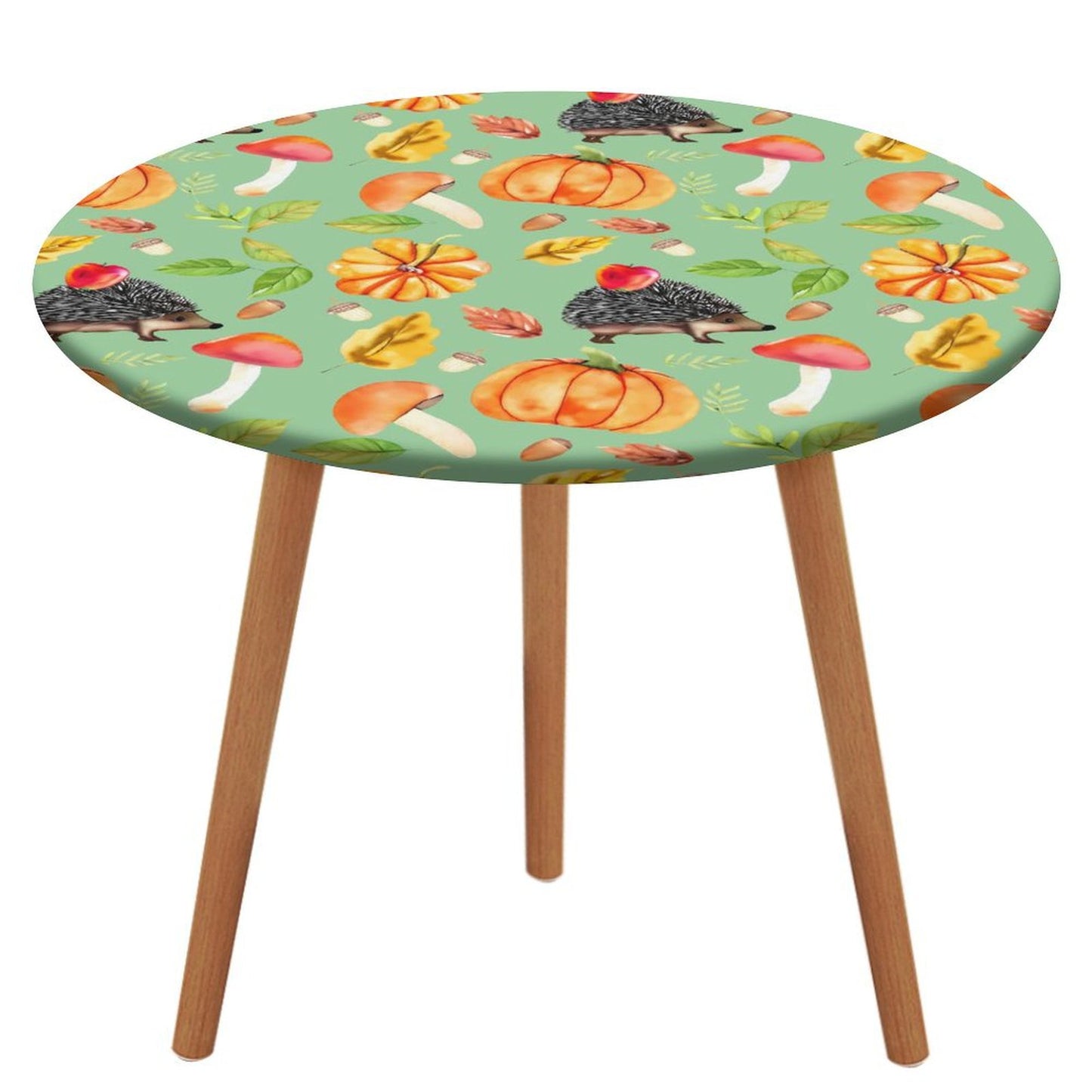 Custom Fitted Tablecloth | Personalized & Waterproof Round Cover