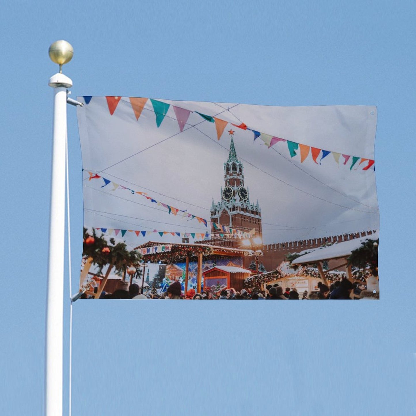 Custom All-Weather Flag | Personalized Photo Garden & House Banner