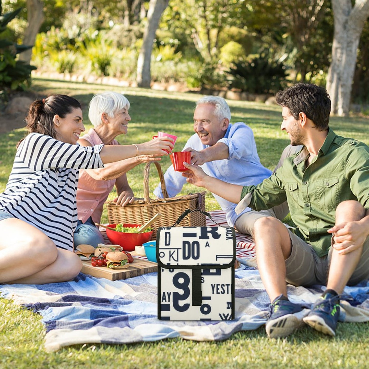 Custom Insulated Lunch Tote | Personalized Thermal Meal Prep Bag