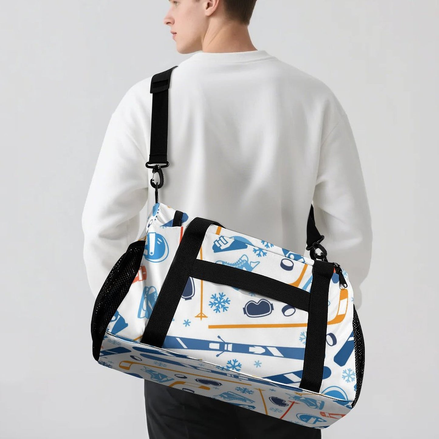 Customizable Travel Duffel Bag | Personalized Photo Weekender