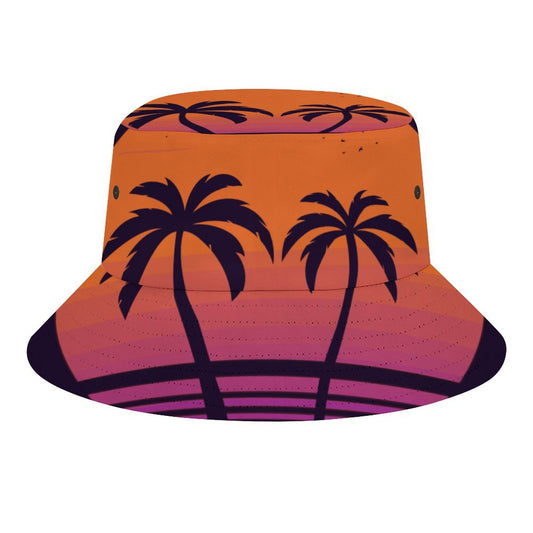 Custom All-Print Adult Bucket Hat | Personalized Polyester Sun Hat