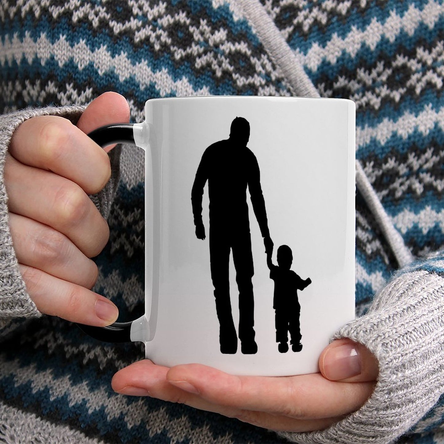Custom Mug with Color Inside | Personalized 11oz Ceramic Mug