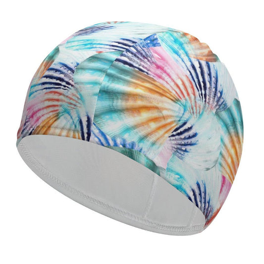 Custom Print Swim Cap | Personalized Polyester Spandex Swim Hat