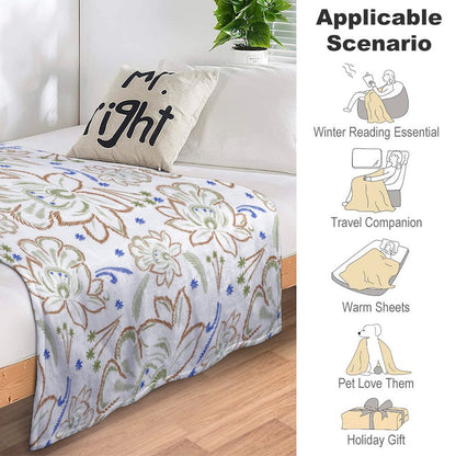 Custom Anti-Pilling Flannel Fleece Throw Blanket | Personalized Photo Gift