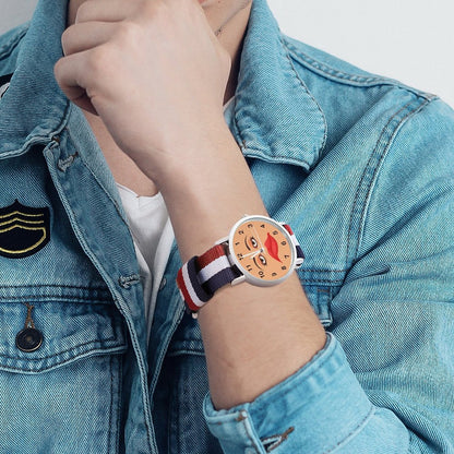 Custom Photo NATO Strap Nylon Weave Watch