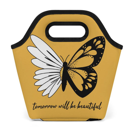 Custom Lunch Tote with Photo | Personalized Waterproof Carry Bag