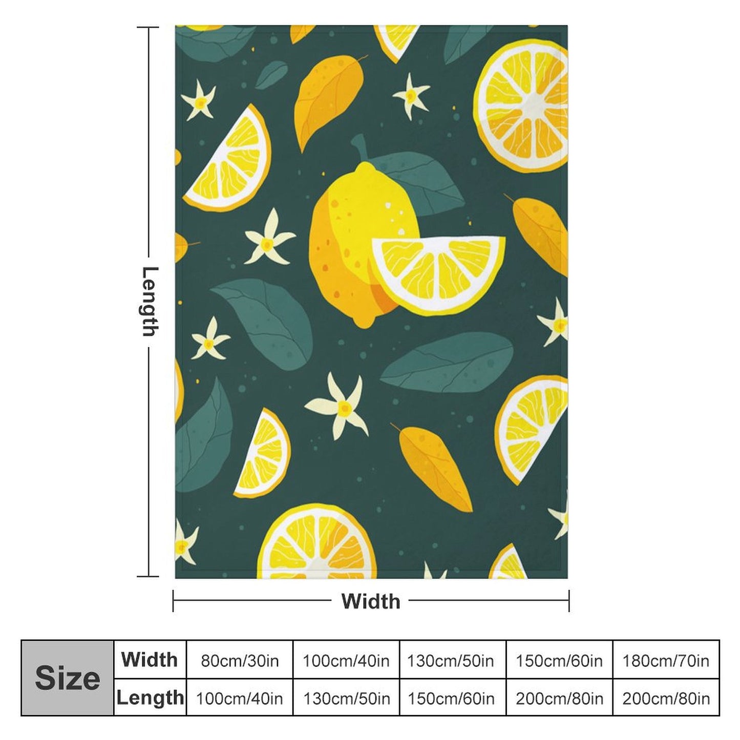 Personalized Photo Flannel Throw Blanket (Vertical)