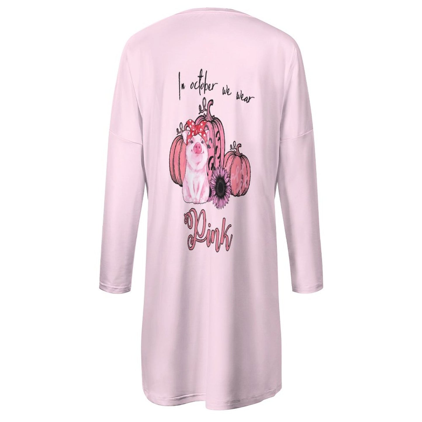 Custom Print Tunic Sweatshirt | Design Your Top with Pockets