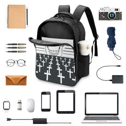 Custom Heavy Duty Laptop Backpack: 16-Inch Guji Nylon Student Bag