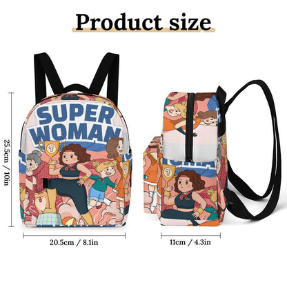 Personalized Waterproof Mini Backpack with Custom Print